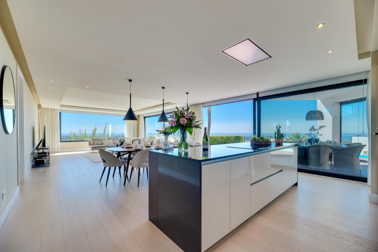 Villa Paraiso: Luxury Sea View Resort with Infinity Pool and Golf Estepona Exterior photo