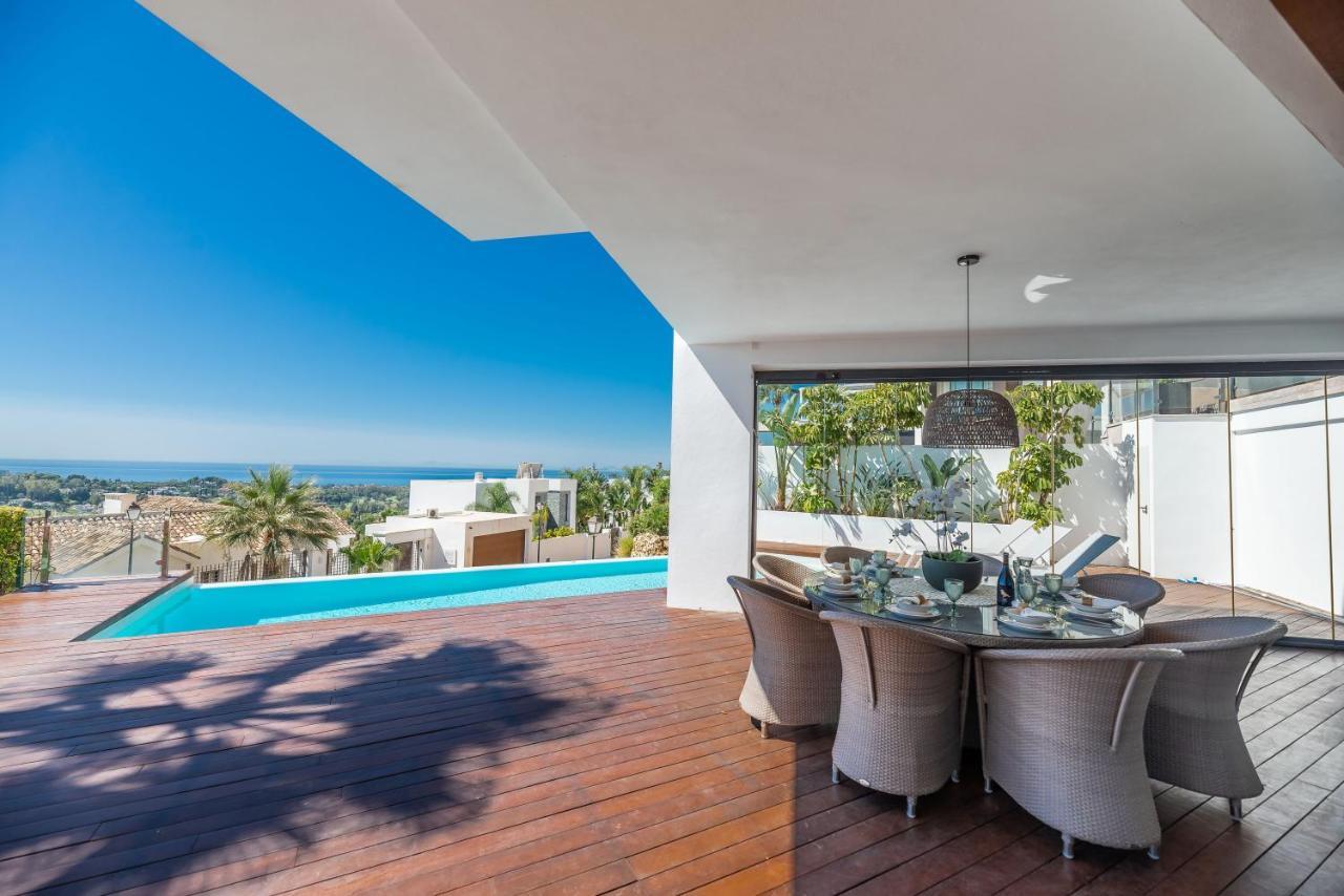 Villa Paraiso: Luxury Sea View Resort with Infinity Pool and Golf Estepona Exterior photo